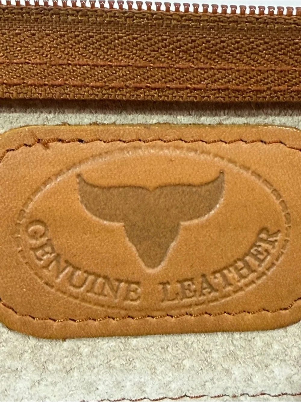 Vintage Leather Day Runner Pro Planner 3 Ring Zip Close Camel Tan 8x10